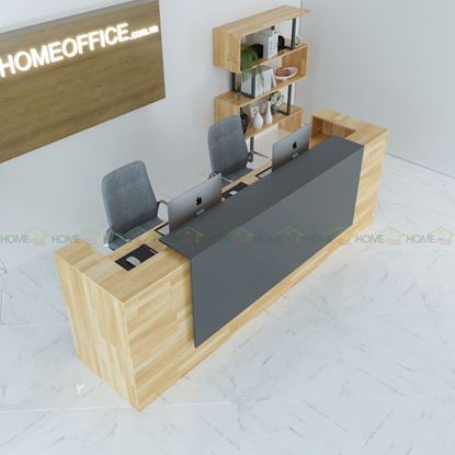 BLT68008 - Bàn lễ tân BlacDe - 250x75x110 (cm) BLT68008 - Bàn lễ tân BlacDe - 250x75x110 (cm)