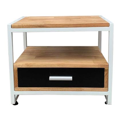 Tủ đầu giường 50x40x40cm gỗ cao su TDG68011 Tủ đầu giường 50x40x40cm gỗ cao su TDG68011