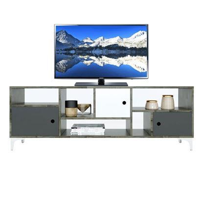Kệ Tivi DRUPAL gỗ cao su KTV68045 Kệ Tivi DRUPAL gỗ cao su KTV68045