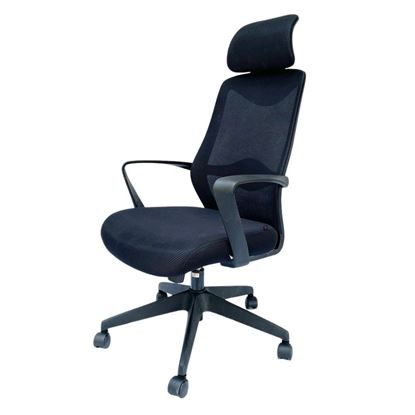 Ghế văn phòng chân xoay có tựa đầu MF719L Ghế văn phòng chân xoay có tựa đầu MF719L