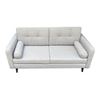 Bộ bàn ghế sofa bàn sofa đôi và ghế sofa nệm bọc vải xám CBSF68016