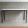 Bàn làm việc 140x70cm gỗ cao su chân sắt lắp ráp hệ OMA HBOM004