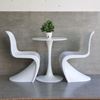 Combo bộ bàn ghế cafe Tulip tròn và 2 ghế Panton CBCF278