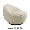 Ghế sofa xoay ELEGA bọc nệm vải BOUCLÉ GSD68076