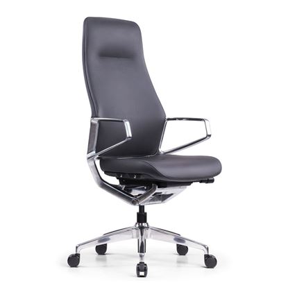 Ghế lãnh đạo cao cấp khung nhôm bọc da ARICO-A1 Ghế lãnh đạo cao cấp khung nhôm bọc da ARICO-A1