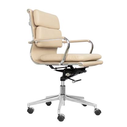 Ghế xoay văn phòng bọc nệm lưng thấp WILLY07 Ghế xoay văn phòng bọc nệm lưng thấp WILLY07